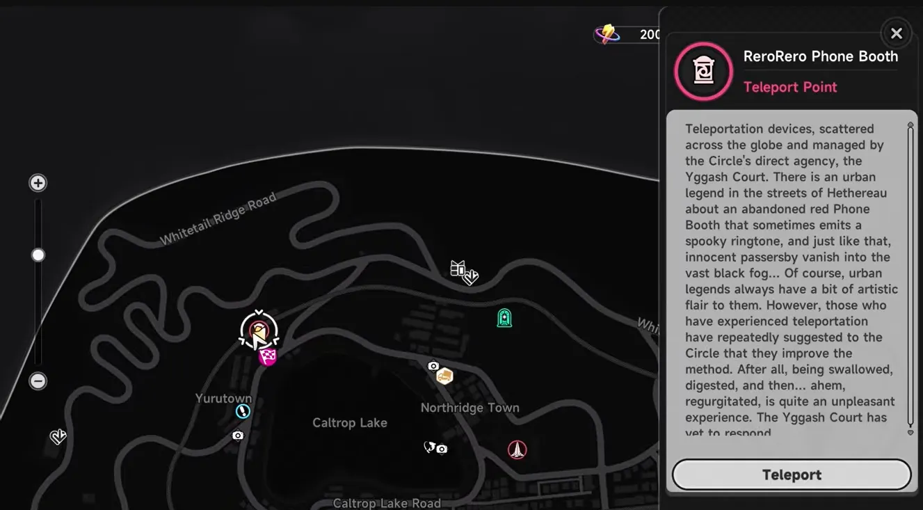 NTE Safe Map